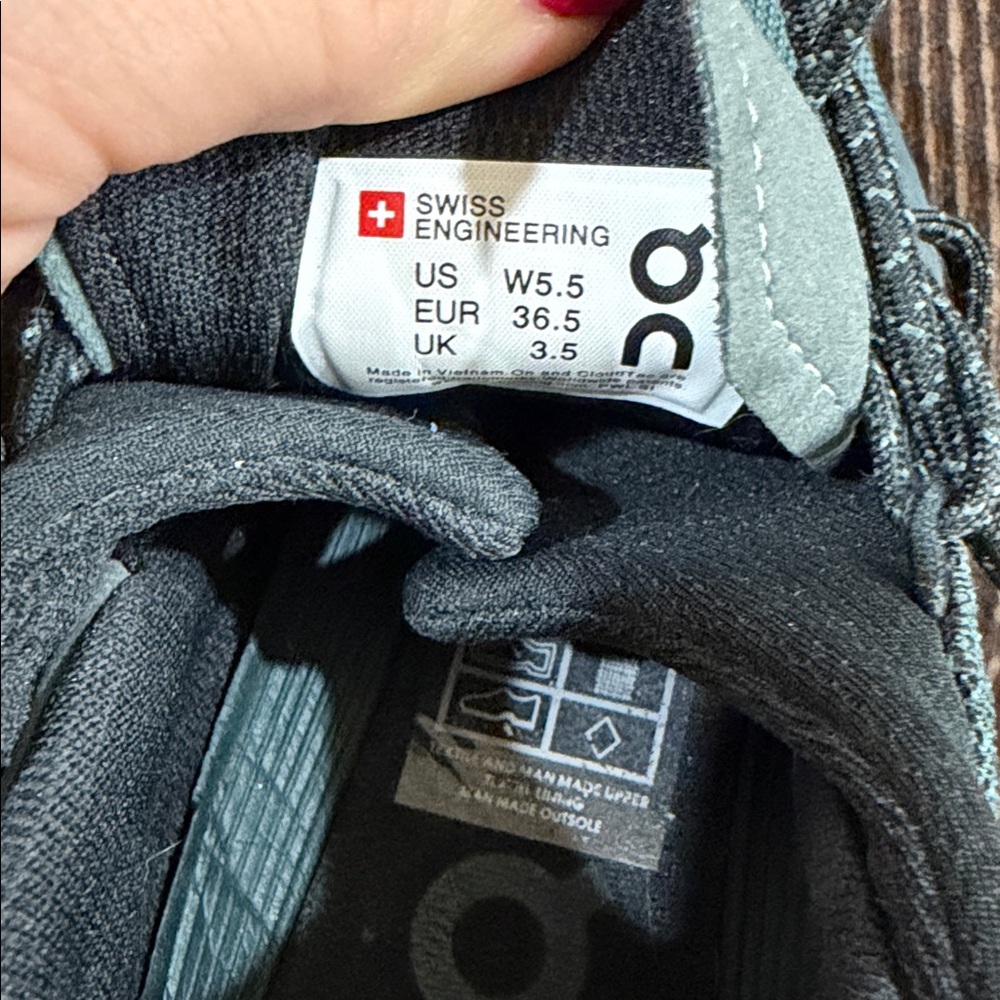 On Cloudnova Juniper Green Orange Cloudtec Shoes … - image 6